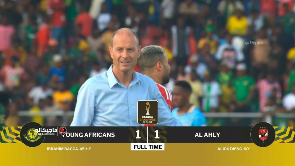 “التعادل يسيطر على مباراة الأهلي”