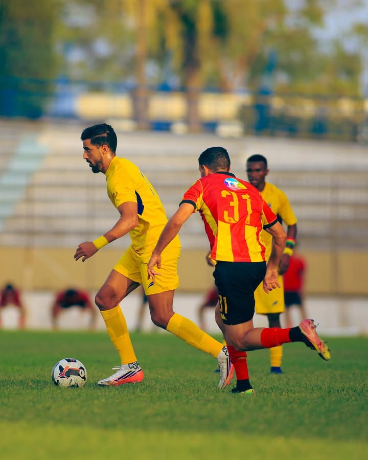 “أمين بن حميدة debut مع الحزم”