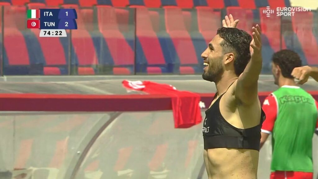 تونس تتفوق على إيطاليا 2-1