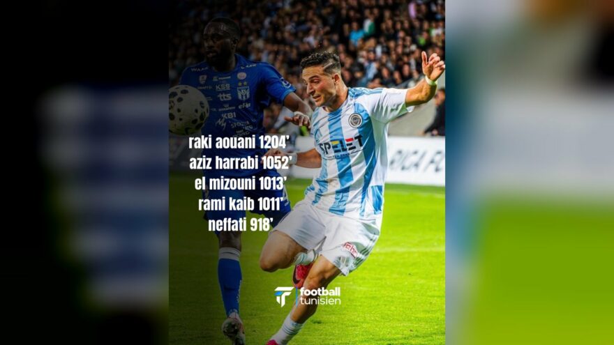 أكثر اللاعبين مشاركة في الدقائق هذا الموسم