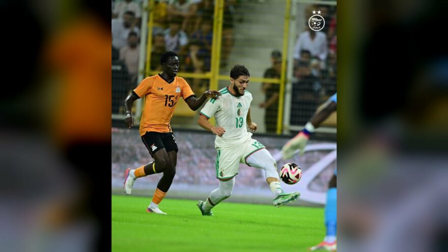 الجزائر تحقق انتصارًا على زامبيا 3-1