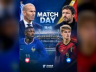 قمة مثيرة في دوري الأمم بين فرنسا وبلجيكا