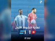 تونس تتعادل مع بوتسوانا في الشوط الأول