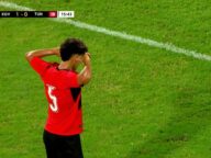 مصر تسجل الهدف الأول في مواجهة تونس