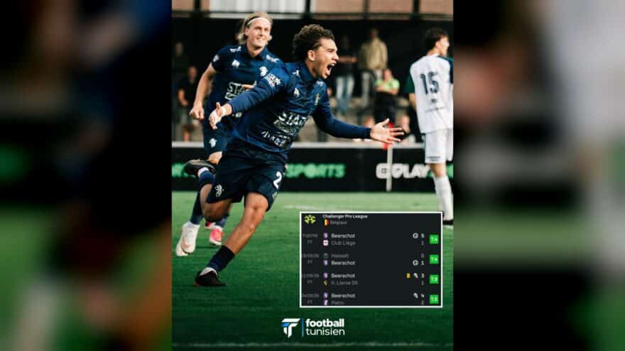 أنس الحاج محمد يتألق في الدوري البلجيكي