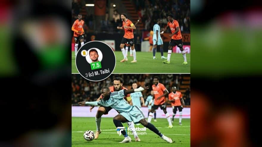 تألق الطالبي مع جديد للوريون في الدوري الفرنسي