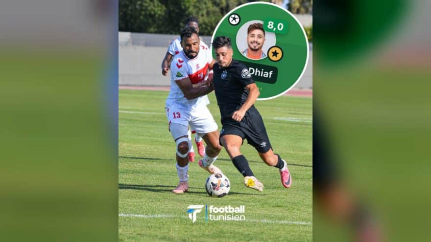 أشرف بن ضياف يتألق في مباراة الأولمبي الباجي