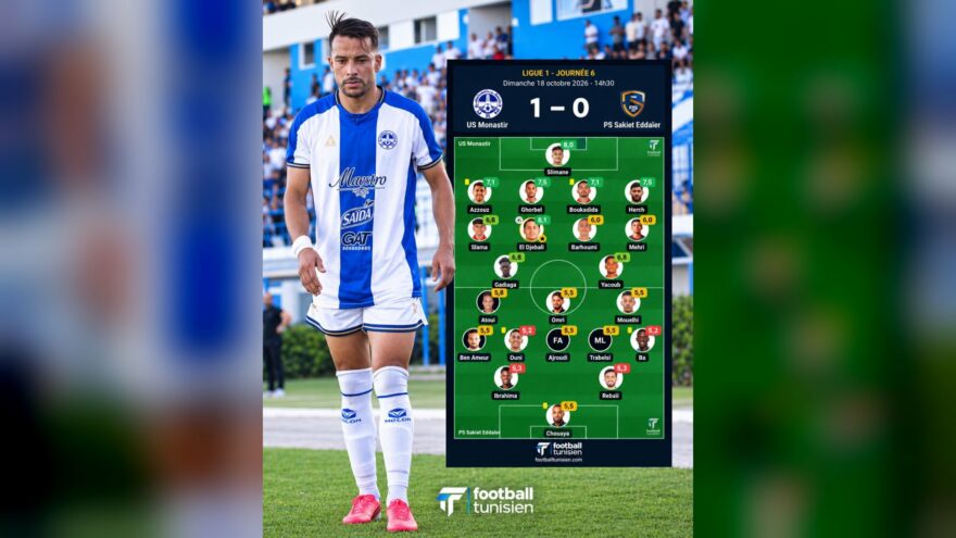 تقييم مباراة الاتحاد المنستيري ونادي ساقية الدائر