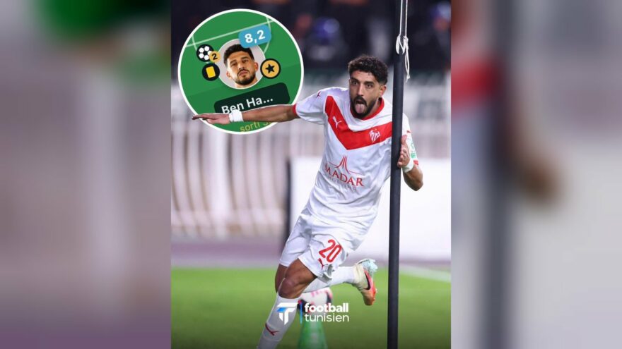 ثنائية بن حمودة تضيء قمة الدوري الجزائري