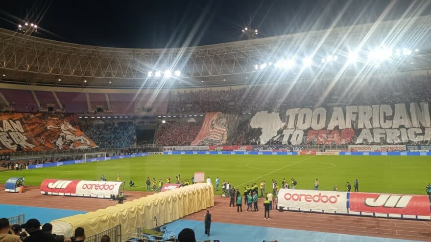 جمهور النادي الإفريقي يتألق ضد مازيمبي