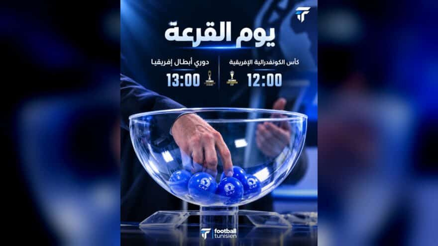 قرعة دور المجموعات للأندية الإفريقية اليوم