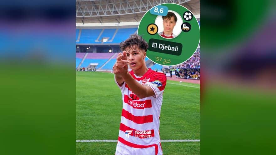 ريان الجبالي يتألق في أول مباراة كأساسي